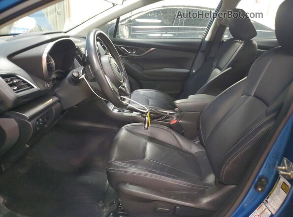 4S3GTAT6XH3737695 2017 SUBARU IMPREZA Синий Вид салона спереди