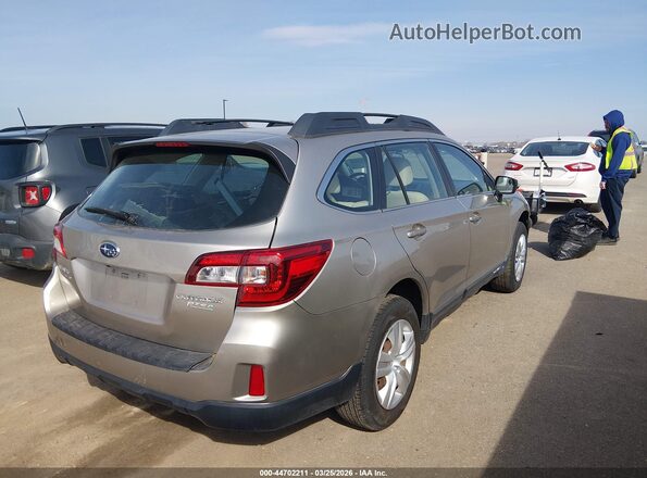 4S4BSAAC8G3350093 2016 SUBARU OUTBACK Tan Задня права чверть