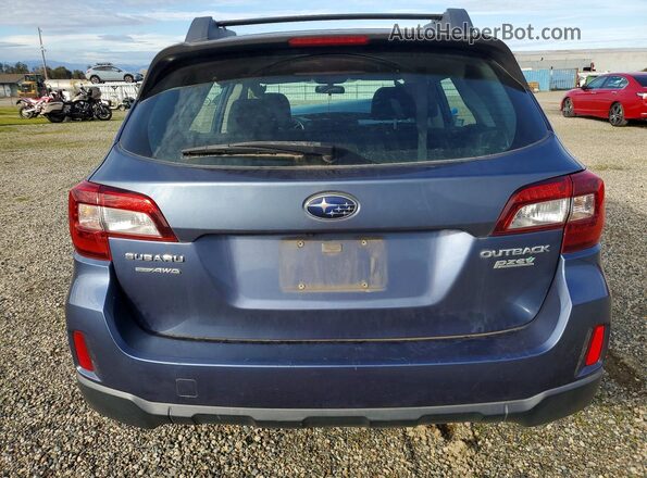 4S4BSAACXH3266097 2017 SUBARU OUTBACK Синий Вид сзади