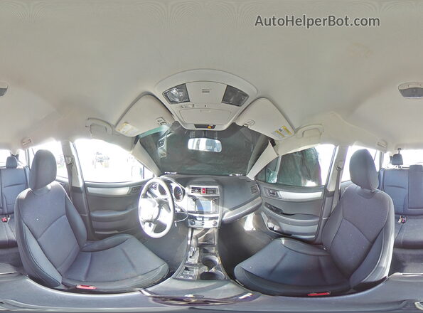 4S4BSAACXH3266097 2017 SUBARU OUTBACK Синий Панорамный вид салона 360°