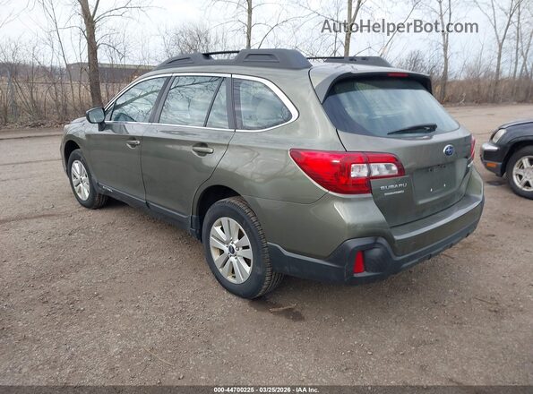 4S4BSAACXJ3385032 2018 SUBARU OUTBACK Зеленый Задняя левая четверть