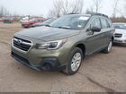 2018 Subaru Outback 2.5i Зеленый vin: 4S4BSAACXJ3385032