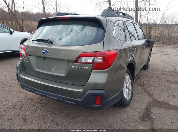 4S4BSAACXJ3385032 2018 SUBARU OUTBACK Зеленый Задняя правая четверть