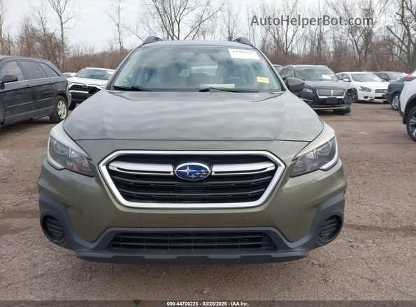 4S4BSAACXJ3385032 2018 SUBARU OUTBACK Зеленый Вид щитка приборов