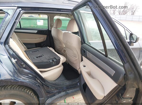 4S4BSAACXJ3392787 2018 SUBARU OUTBACK Синий Вид наклейки с VIN-кодом