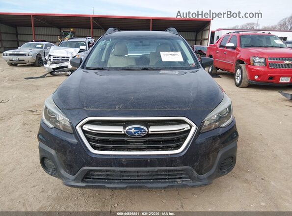 4S4BSAACXJ3392787 2018 SUBARU OUTBACK Синий Вид щитка приборов