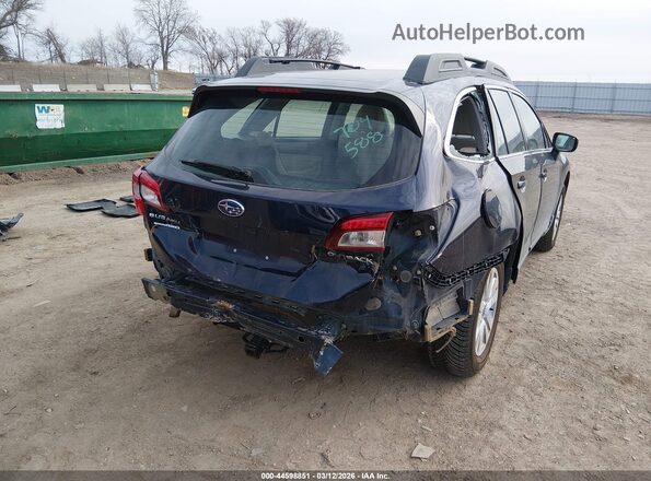 4S4BSAACXJ3392787 2018 SUBARU OUTBACK Синий Вид спереди