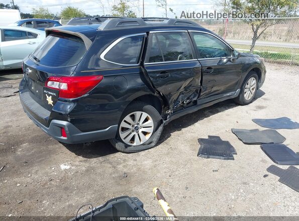 4S4BSABC8K3227370 2019 SUBARU OUTBACK Черный Задняя правая четверть