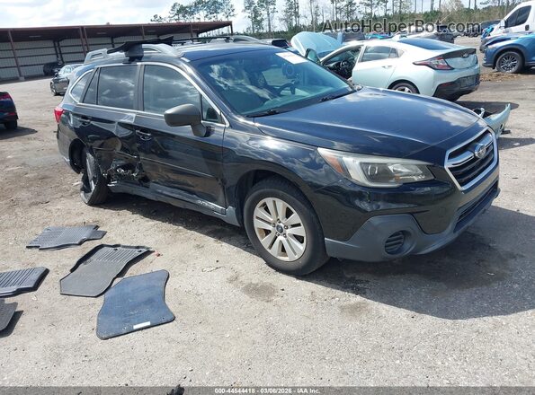 4S4BSABC8K3227370 2019 SUBARU OUTBACK Черный Передняя правая четверть