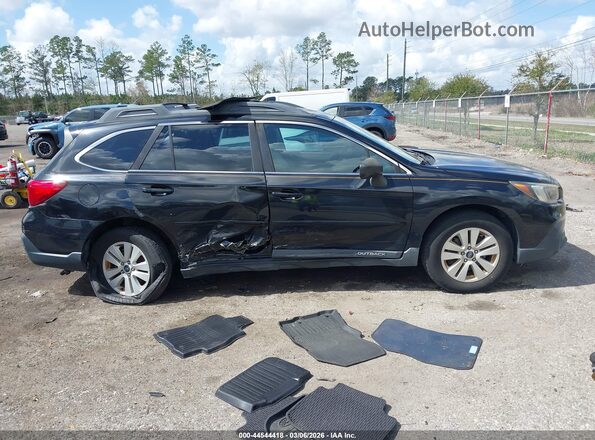 4S4BSABC8K3227370 2019 SUBARU OUTBACK Черный Вид задней части салона