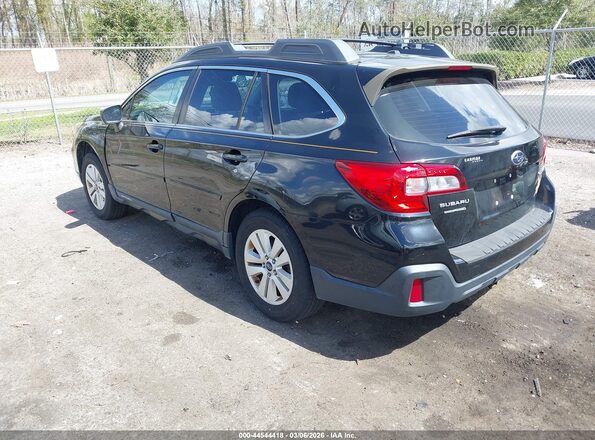 4S4BSABC8K3227370 2019 SUBARU OUTBACK Черный Задняя левая четверть