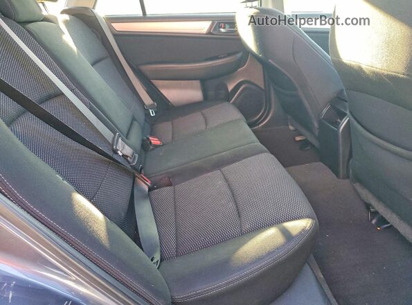 4S4BSACC2G3224230 2016 SUBARU OUTBACK Gray Widok tylnych siedzeń
