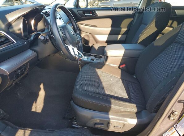 4S4BSACC2G3224230 2016 SUBARU OUTBACK Gray Widok wnętrza z przodu
