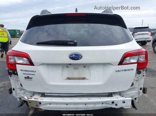 4S4BSACC2J3270213 2018 SUBARU OUTBACK White Widok z przodu