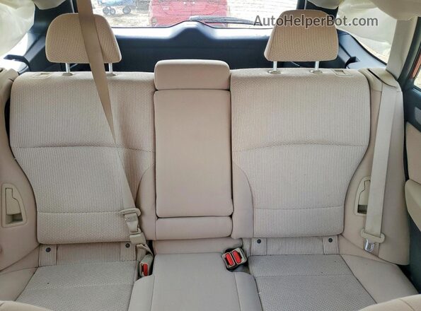 4S4BSACC4J3362746 2018 SUBARU OUTBACK Темно-бордовый Вид задних сидений