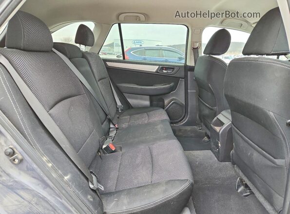 4S4BSACC5H3215474 2017 SUBARU OUTBACK Синий Вид задней части салона