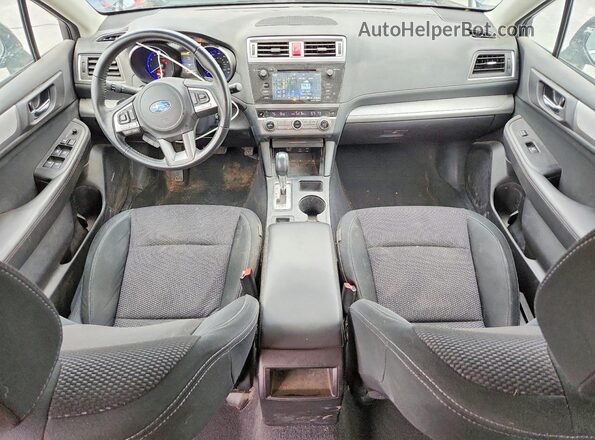 4S4BSACC5H3215474 2017 SUBARU OUTBACK Синий Вид панели приборов