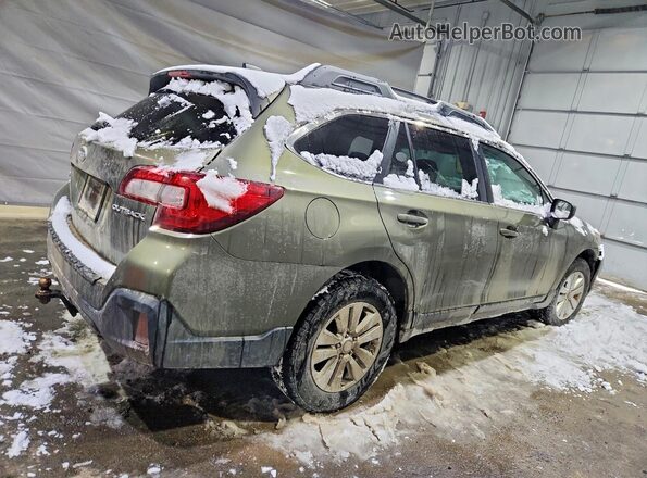 4S4BSACC8J3343522 2018 SUBARU OUTBACK Green Tył prawy
