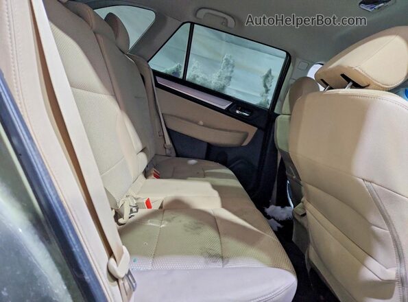 4S4BSACC8J3343522 2018 SUBARU OUTBACK Green Widok tylnych siedzeń