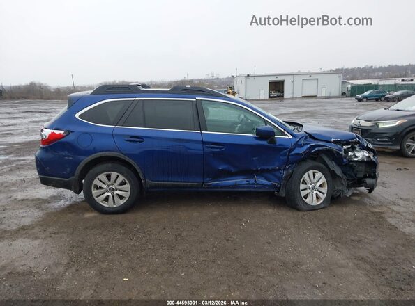 4S4BSADC5G3258175 2016 SUBARU OUTBACK Синий Панорамный вид салона 360°