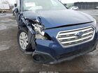 2016 Subaru Outback 2.5i Premium Синий vin: 4S4BSADC5G3258175