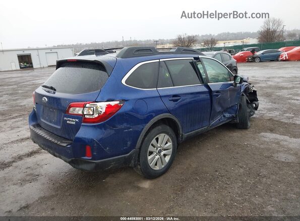 4S4BSADC5G3258175 2016 SUBARU OUTBACK Синий Задняя правая четверть
