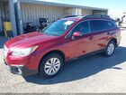 2017 Subaru Outback 2.5i Premium Красный vin: 4S4BSAFC0H3386418