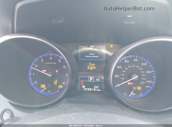 4S4BSAFC0H3386418 2017 SUBARU OUTBACK Красный Вид задних сидений