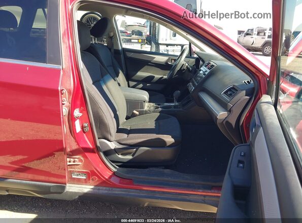 4S4BSAFC0H3386418 2017 SUBARU OUTBACK Красный Вид салона спереди
