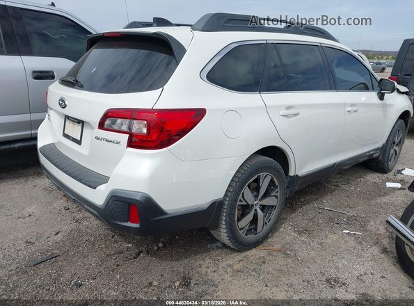 4S4BSAFC1J3347925 2018 SUBARU OUTBACK White Задня права чверть