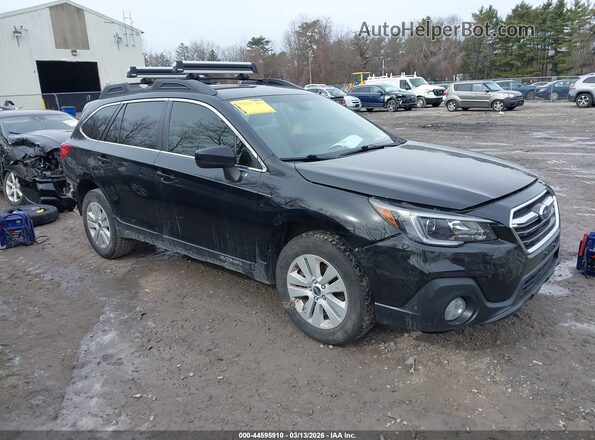 4S4BSAFC2K3291172 2019 SUBARU OUTBACK Черный Передняя правая четверть