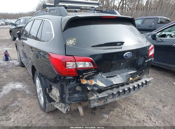 4S4BSAFC2K3291172 2019 SUBARU OUTBACK Черный Вид спереди