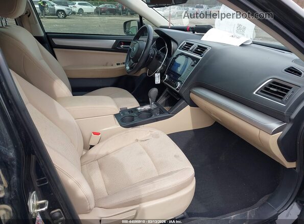 4S4BSAFC2K3291172 2019 SUBARU OUTBACK Черный Вид салона спереди