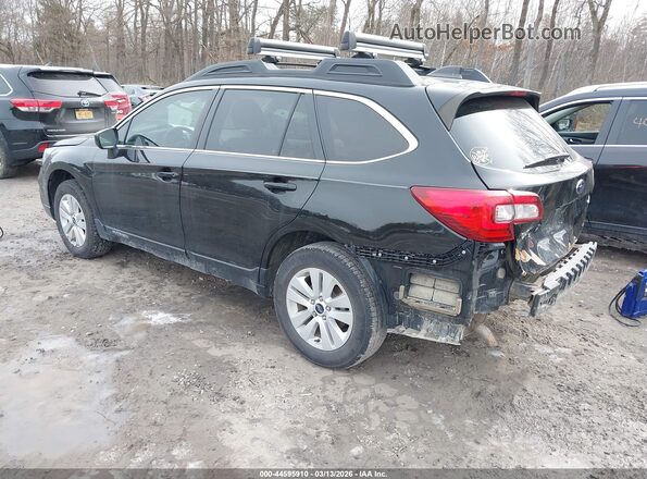 4S4BSAFC2K3291172 2019 SUBARU OUTBACK Черный Задняя левая четверть