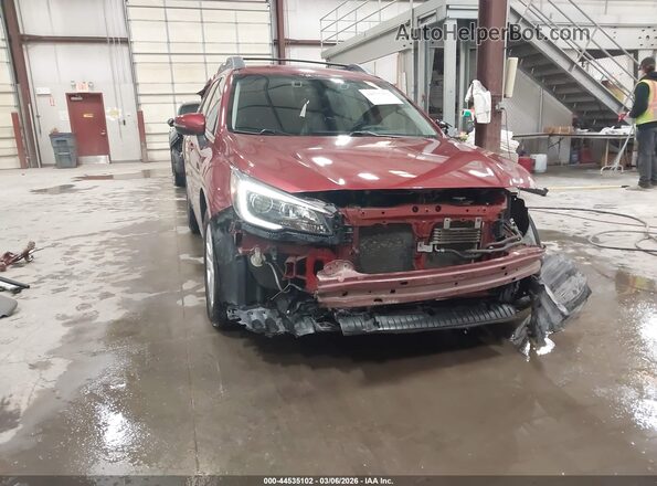 4S4BSAFC3K3235323 2019 SUBARU OUTBACK Red Vista frontal
