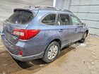 2017 Subaru Outback 2.5i Premium Blue vin: 4S4BSAFC4H3391766