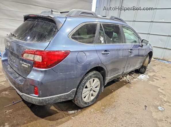 4S4BSAFC4H3391766 2017 SUBARU OUTBACK Blue Задня права чверть