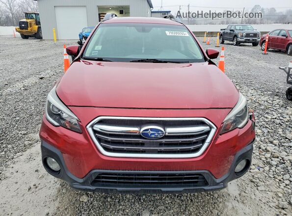 4S4BSAFC4K3217946 2019 SUBARU OUTBACK Красный Вид спереди