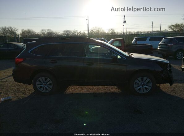 4S4BSAFC4K3343224 2019 SUBARU OUTBACK Коричневый Вид задней части салона