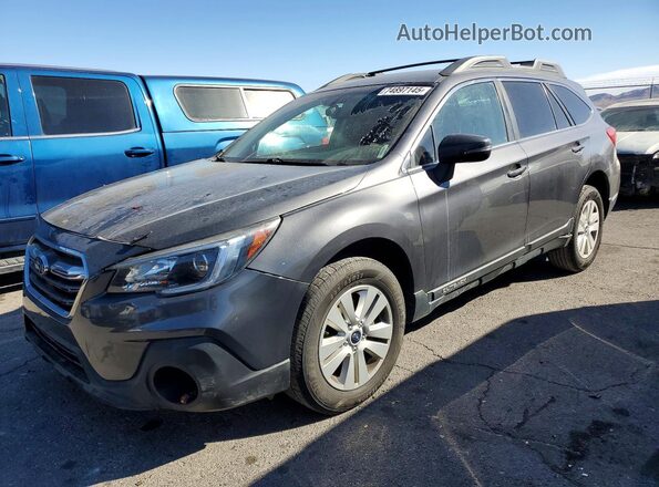 4S4BSAFC5J3271903 2018 SUBARU OUTBACK Серый Передняя левая четверть