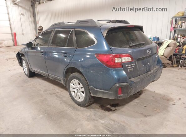 4S4BSAFC5K3239261 2019 SUBARU OUTBACK Blue Trasero izquierdo