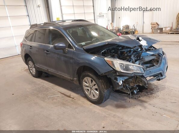 4S4BSAFC5K3239261 2019 SUBARU OUTBACK Blue Delantero derecho