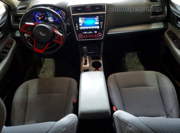 4S4BSAFC7J3337951 2018 SUBARU OUTBACK Синий Вид панели приборов