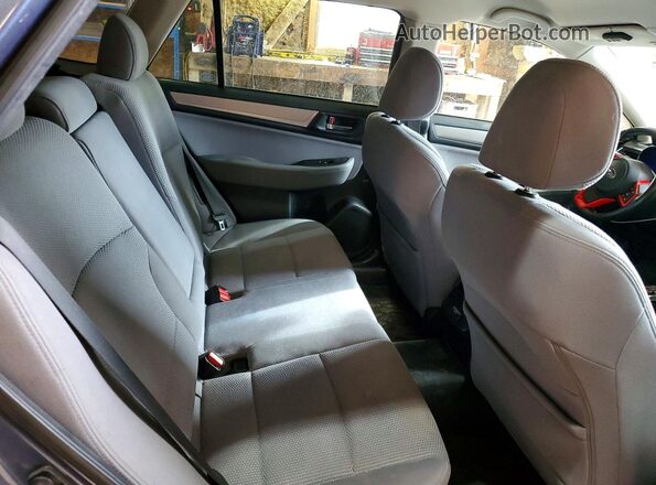4S4BSAFC7J3337951 2018 SUBARU OUTBACK Синий Вид задних сидений