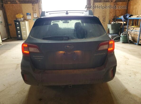 4S4BSAFC7J3337951 2018 SUBARU OUTBACK Синий Вид сзади