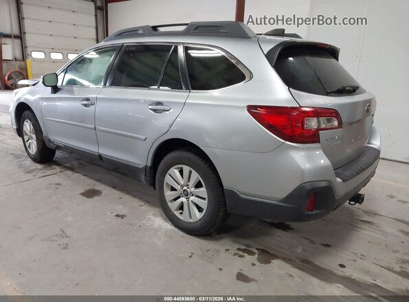 4S4BSAFC7J3360162 2018 SUBARU OUTBACK Серебряный Задняя левая четверть
