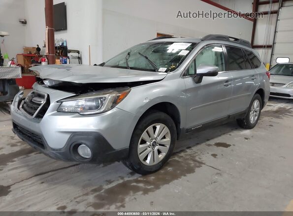 4S4BSAFC7J3360162 2018 SUBARU OUTBACK Серебряный Передняя левая четверть
