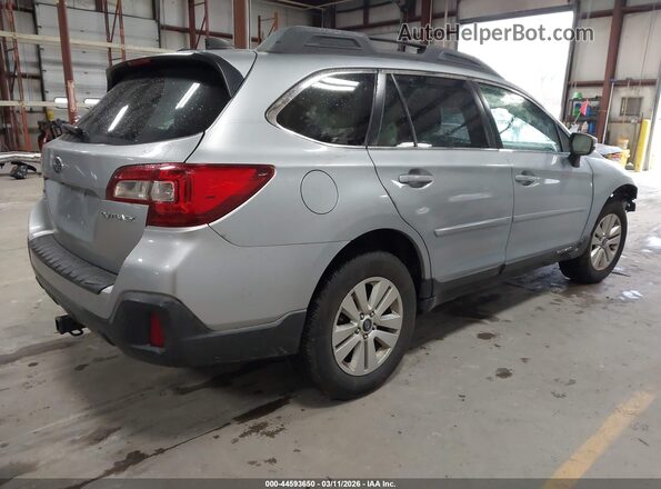 4S4BSAFC7J3360162 2018 SUBARU OUTBACK Серебряный Задняя правая четверть