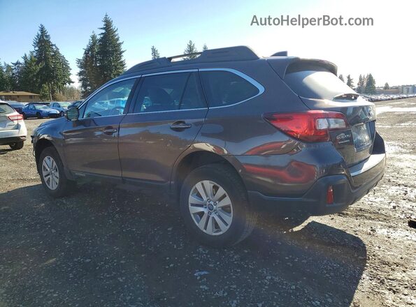 4S4BSAFC9K3360987 2019 SUBARU OUTBACK Коричневый Задняя левая четверть