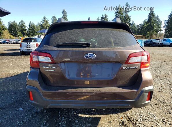 4S4BSAFC9K3360987 2019 SUBARU OUTBACK Коричневый Вид сзади